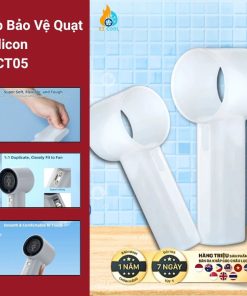 Ốp bảo vệ quạt QCT05 METIS Ốp bảo vệ silicon có thể giặt được tốc độ cao PK01