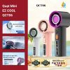 Quạt Mini QCT06 – 120 Cấp Gió, Làm Mát Nhanh, Màn Hình LED, Pin Trâu 6H
