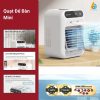 EZ COOL QDH05 – Quạt Điều Hoà Mini Tích Điện | Phun Sương Làm Mát | 2 Cấp Gió | Bình 600ml